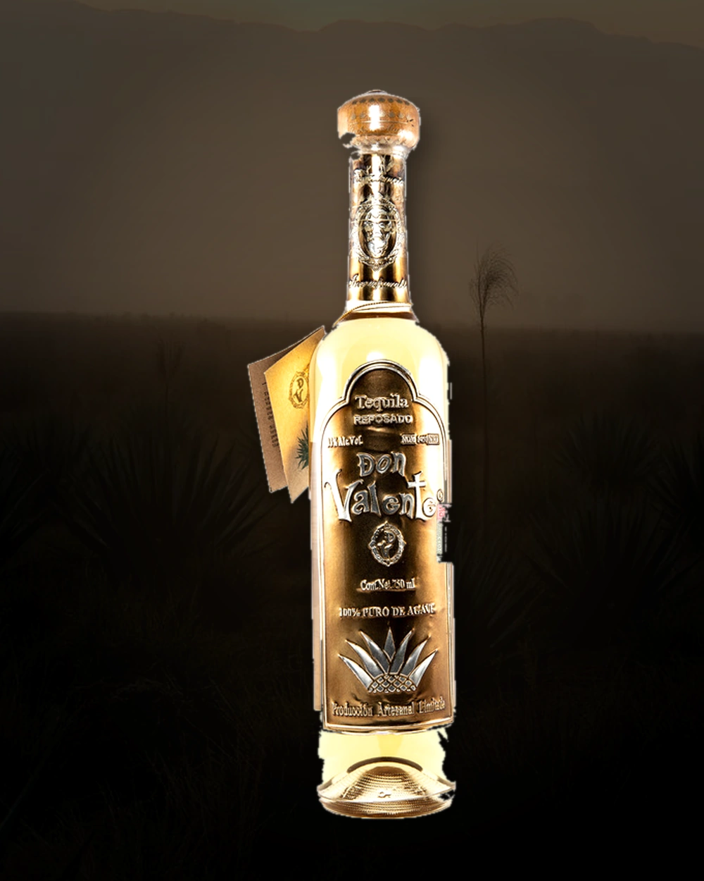 Don Valente Reposado bottle