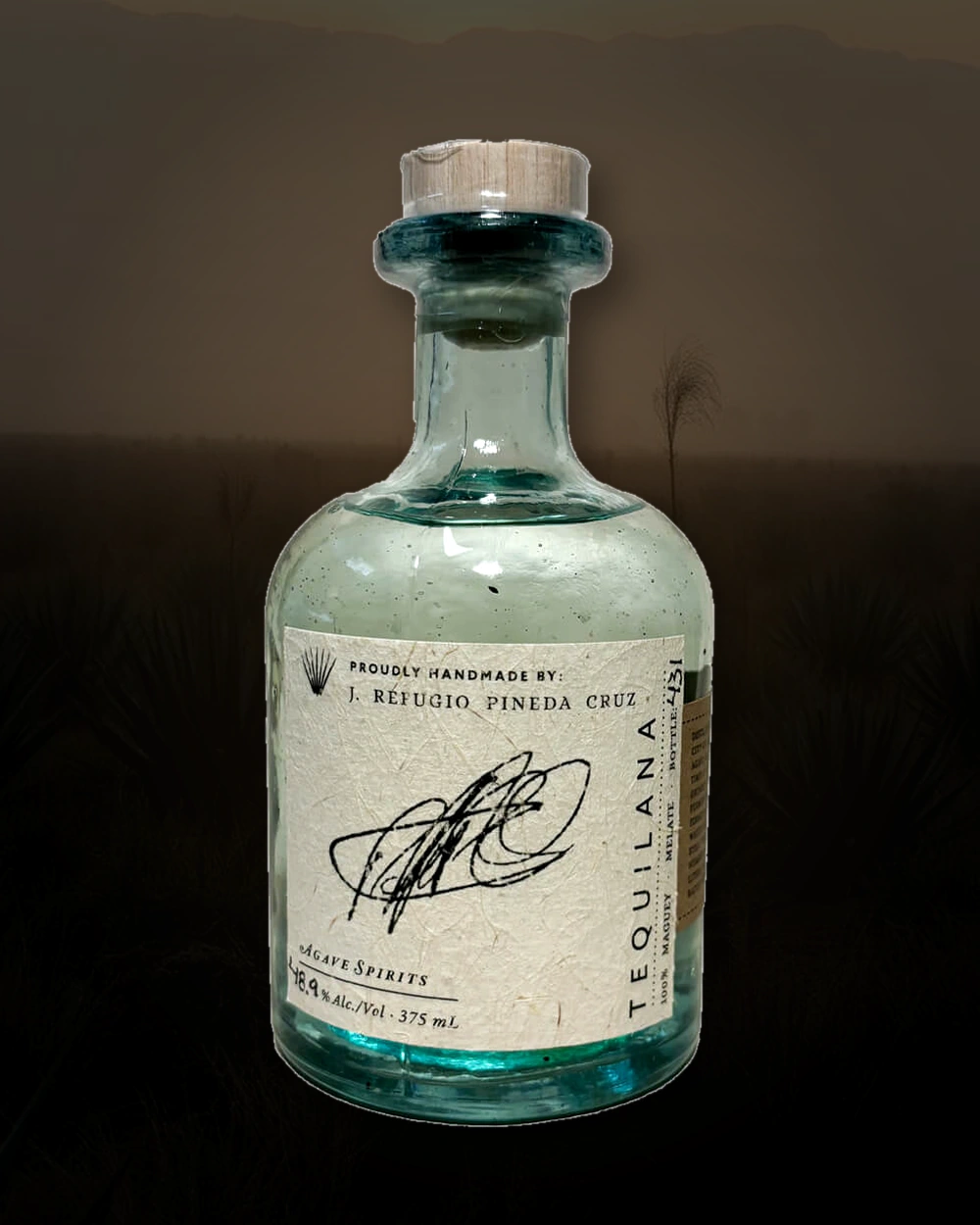 Maguey Melate Tequilana – J. Refugio Pineda Cruz bottle