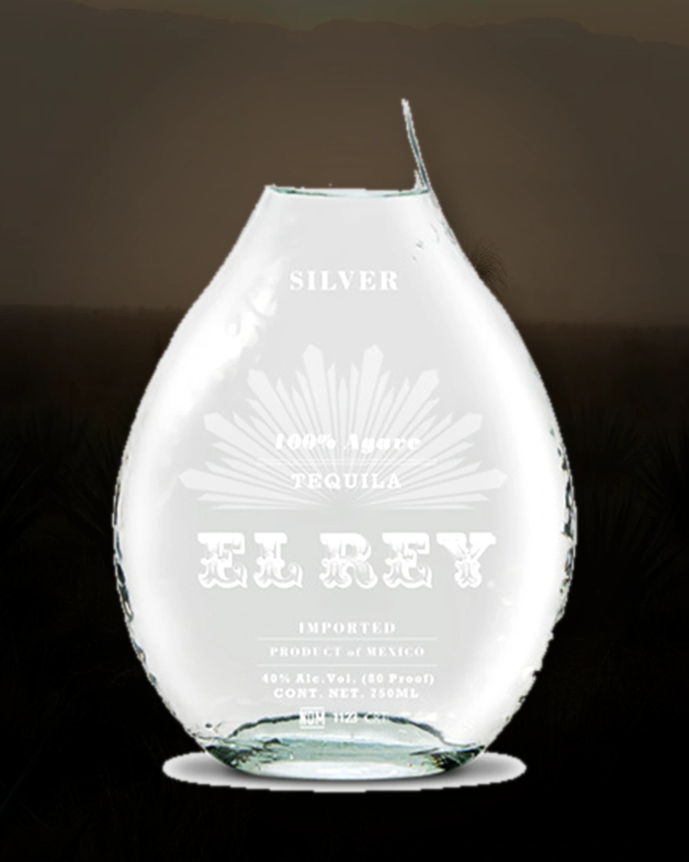 El Rey Silver bottle