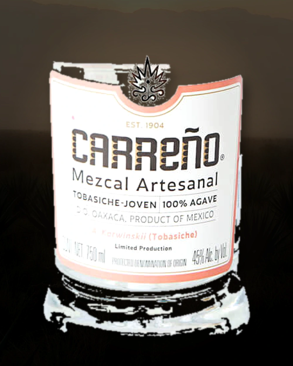 Carreño Tobasiche bottle