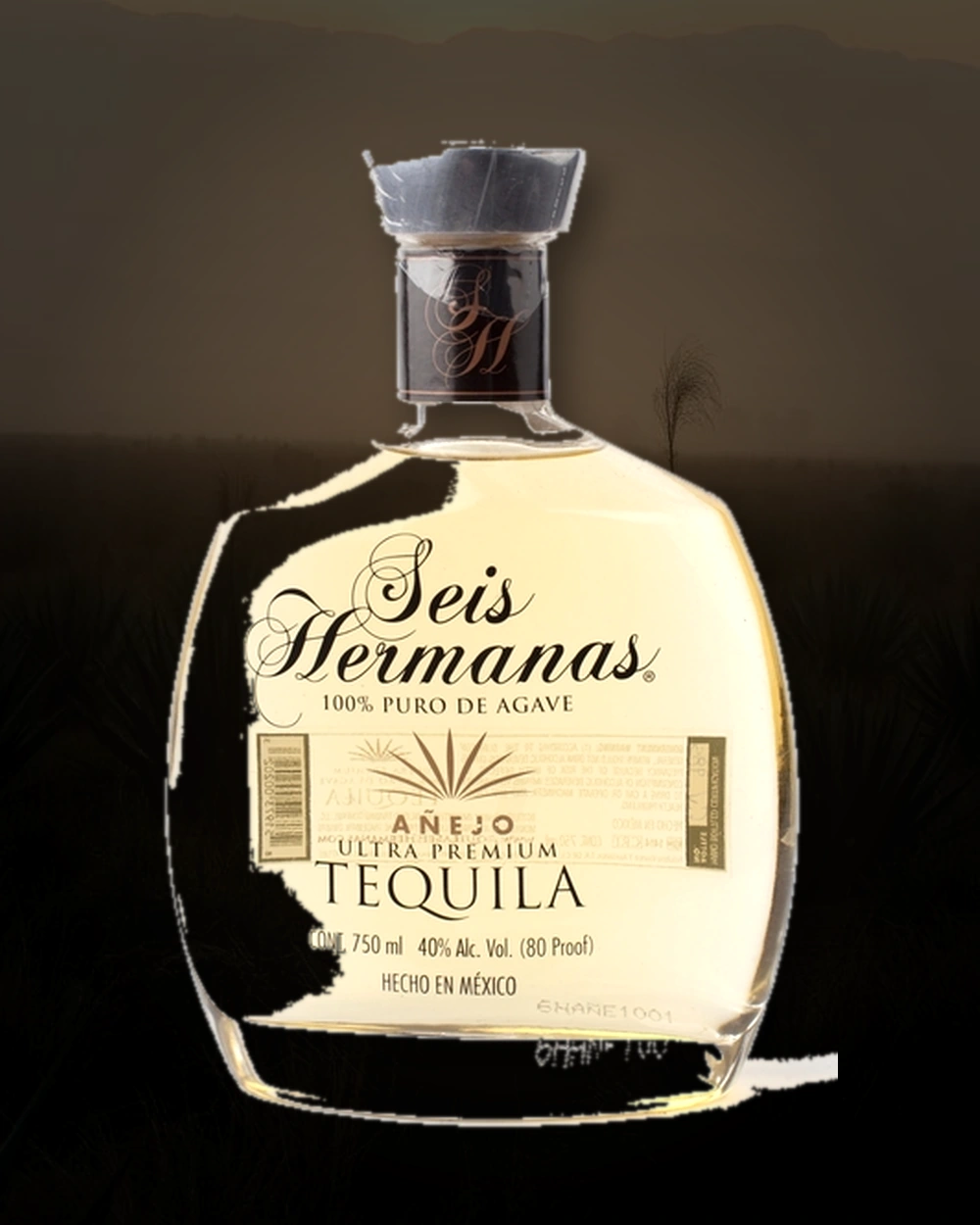 Seis Hermanas Añejo bottle