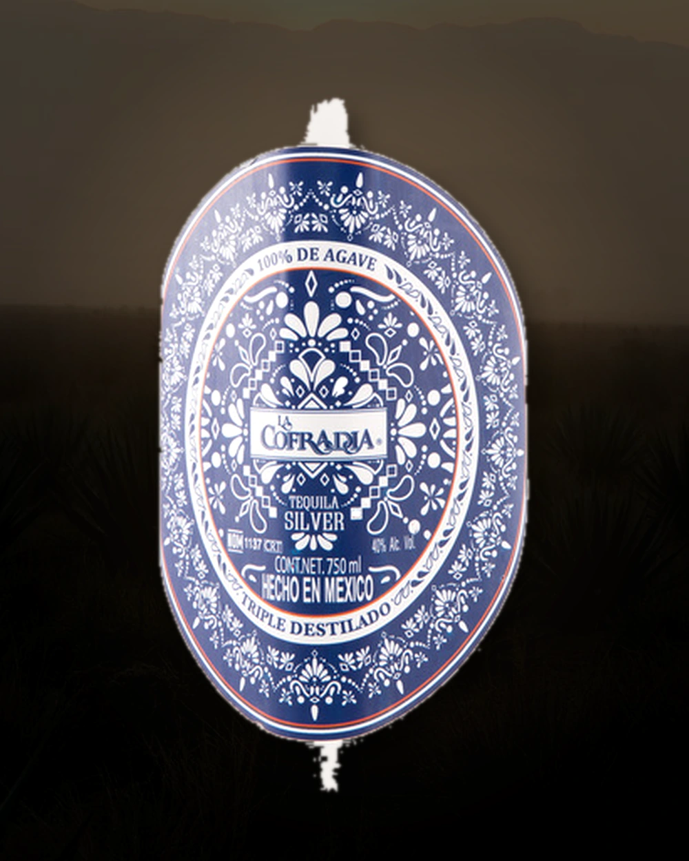 La Cofradia Silver bottle