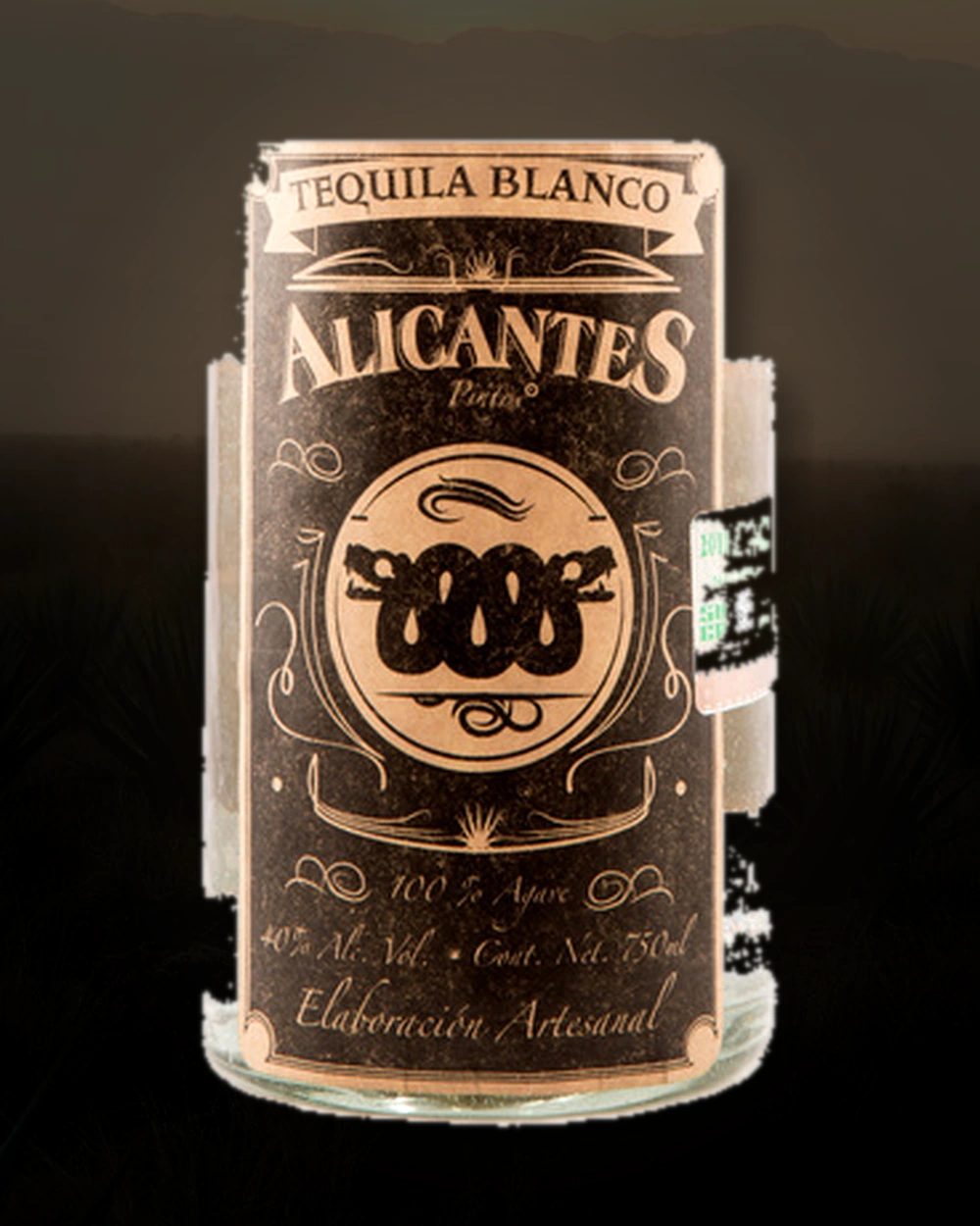 Alicantes Pintos Tequila Blanco bottle