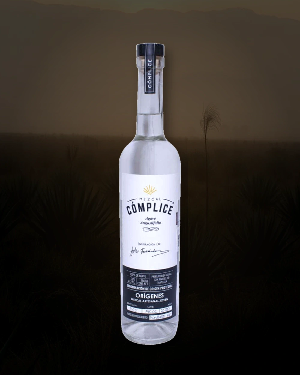 Cómplice Orígenes 38% bottle