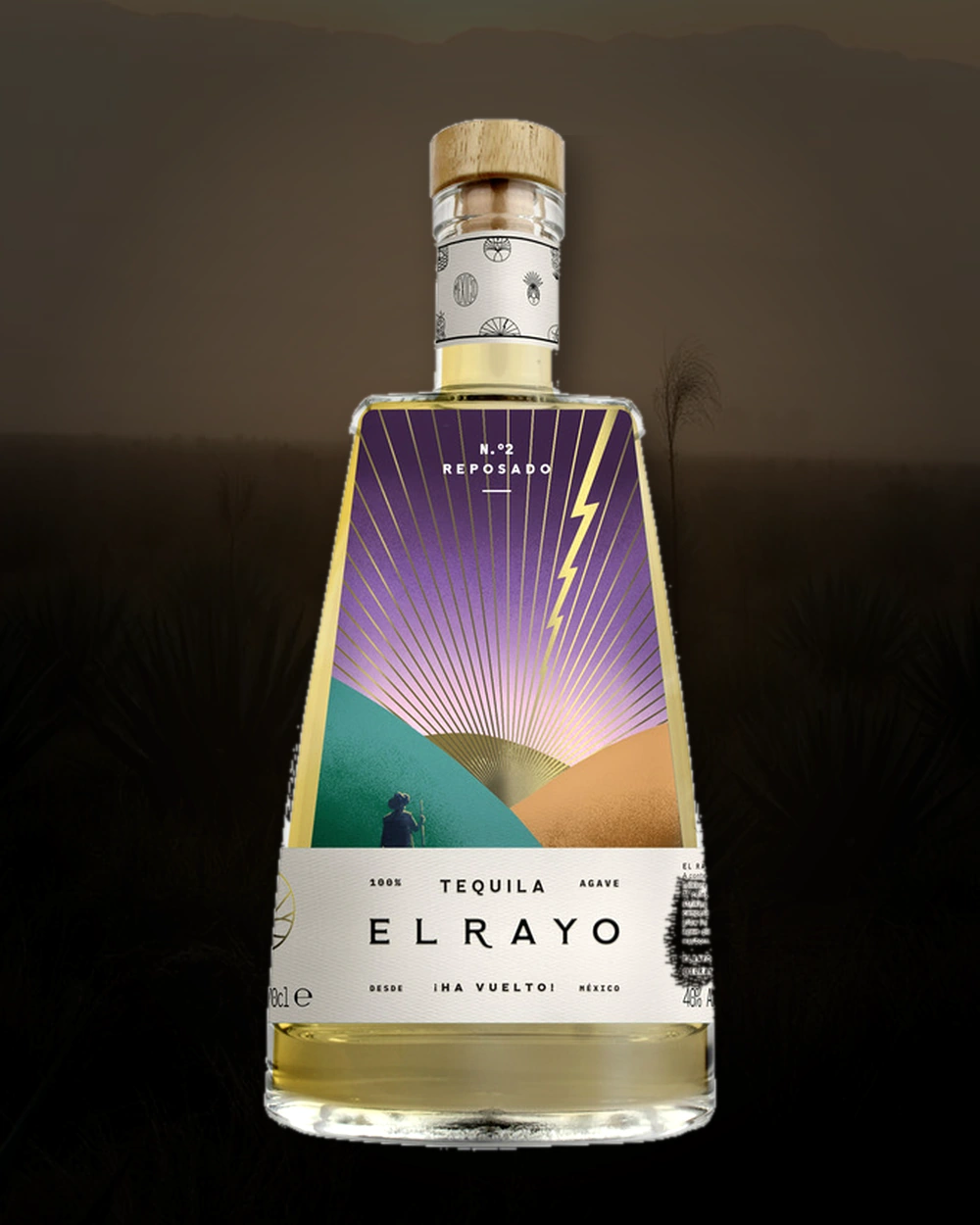 El Rayo Tequila Reposado bottle