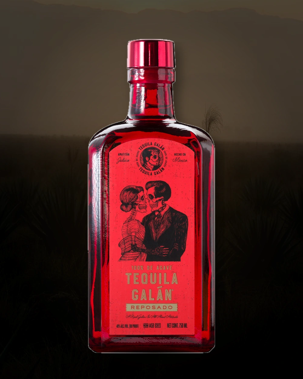 Tequila Galán Reposado bottle