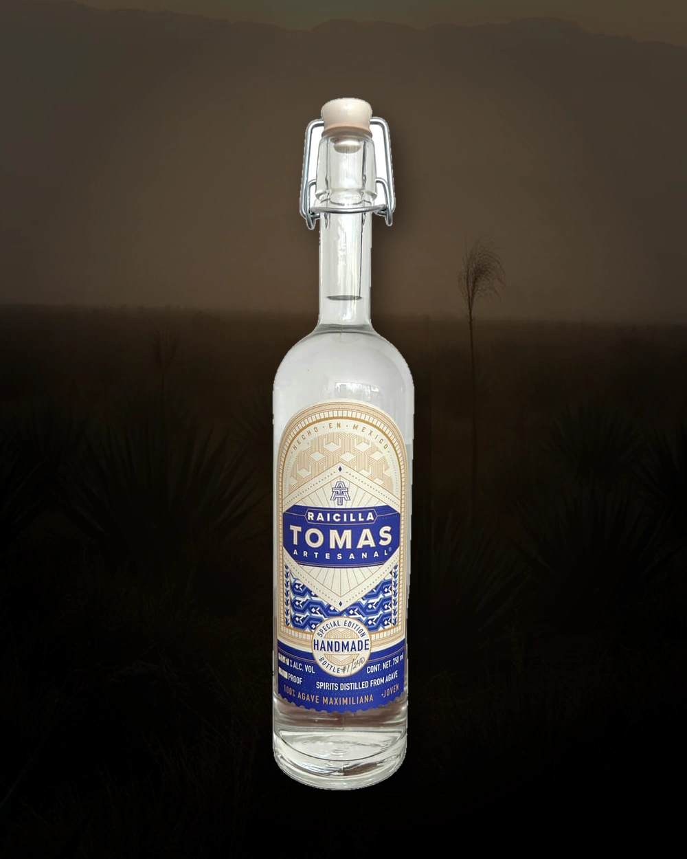Tomas Artesanal Special Edition Raicilla bottle