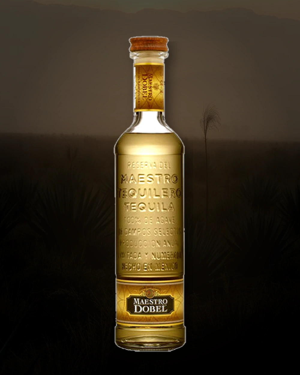 Maestro Dobel Reposado bottle
