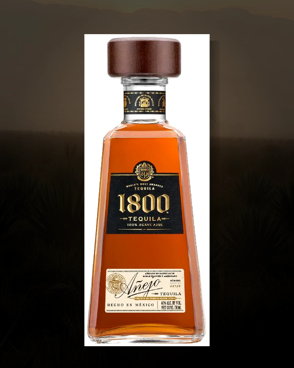 1800 Añejo bottle