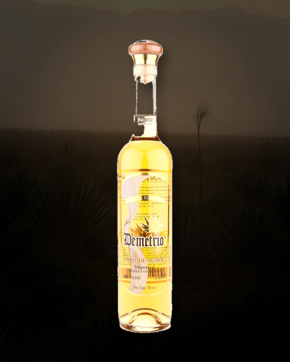 Demetrio Tequila Reposado bottle