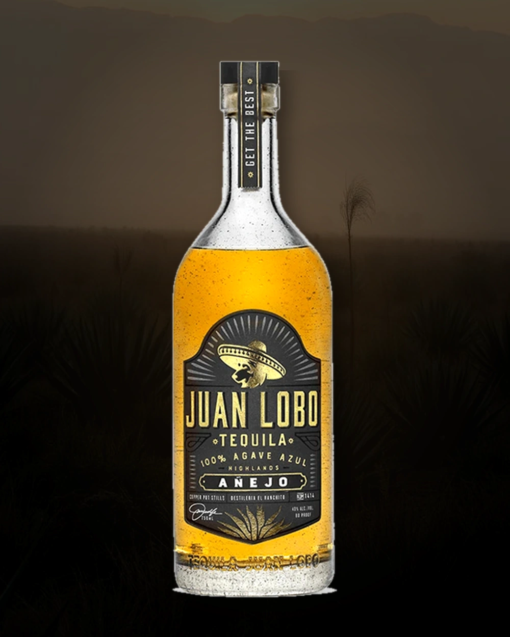 Juan Lobo Añejo Tequila bottle