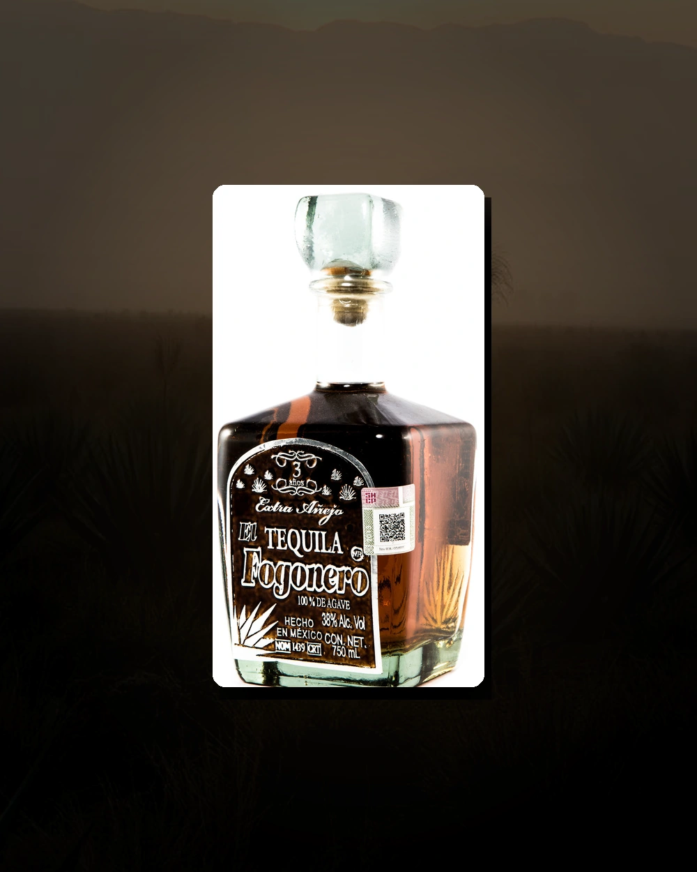 El Fogonero Extra Añejo bottle