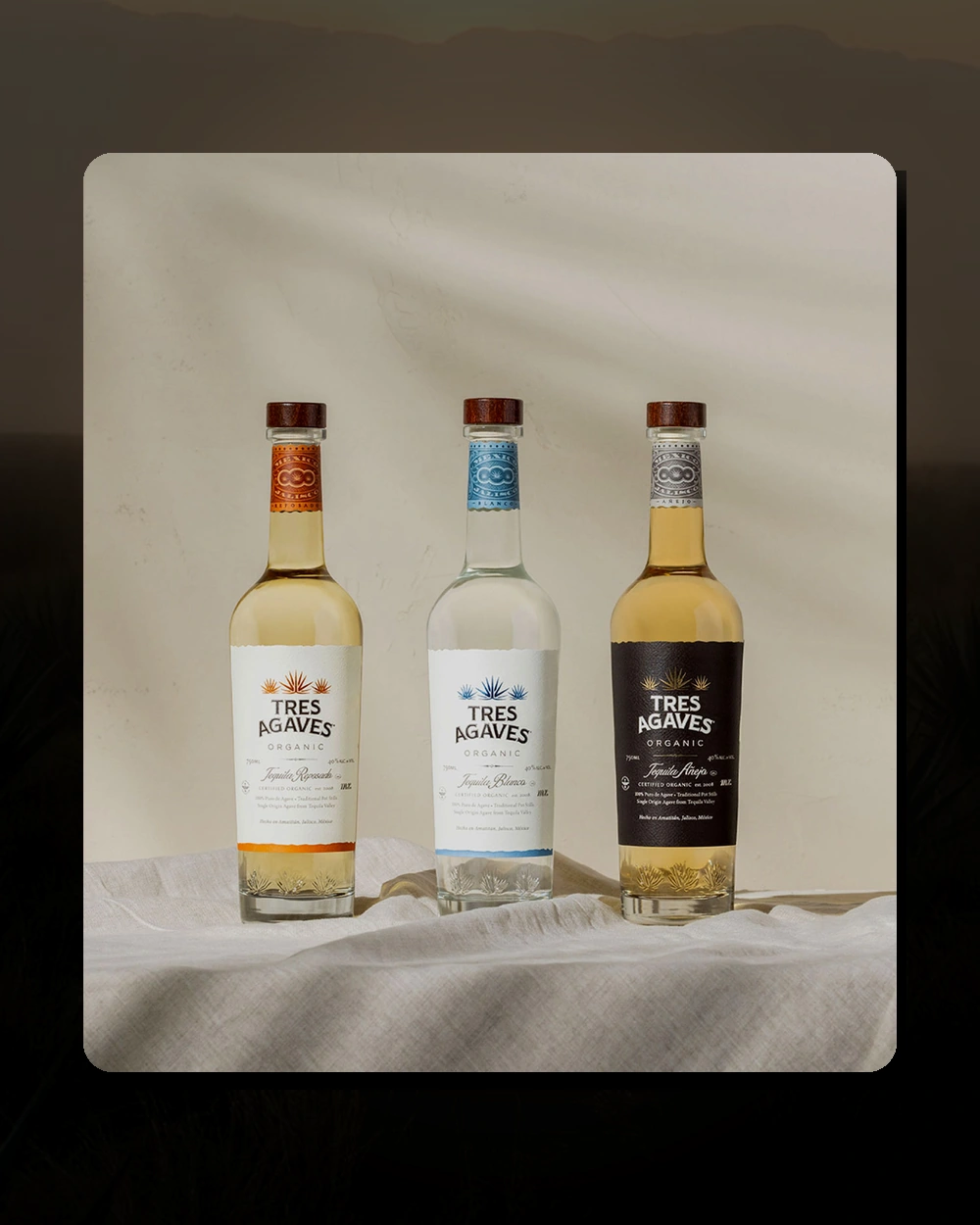 Tres Agaves Blanco bottle