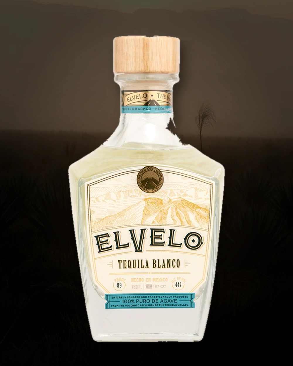 Elvelo Tequila Blanco bottle