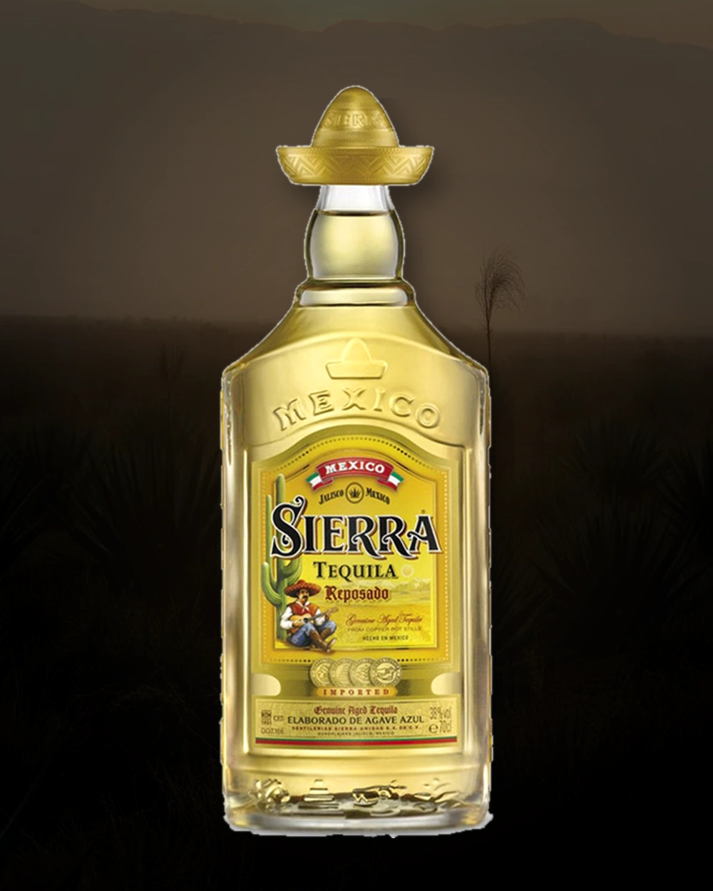 Sierra Reposado bottle