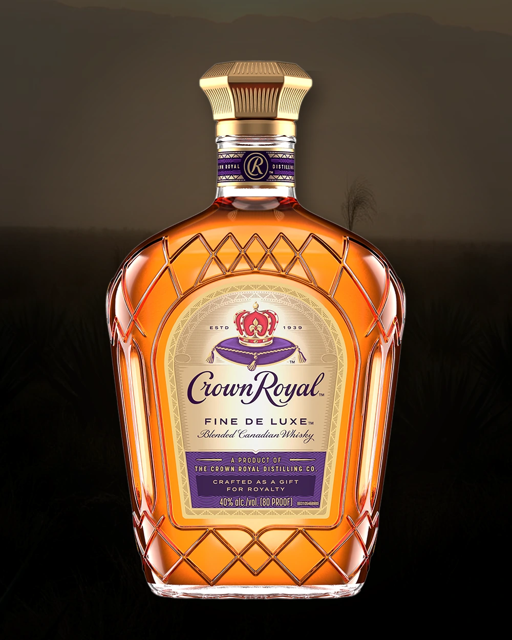 Crown Royal Fine De Luxe bottle