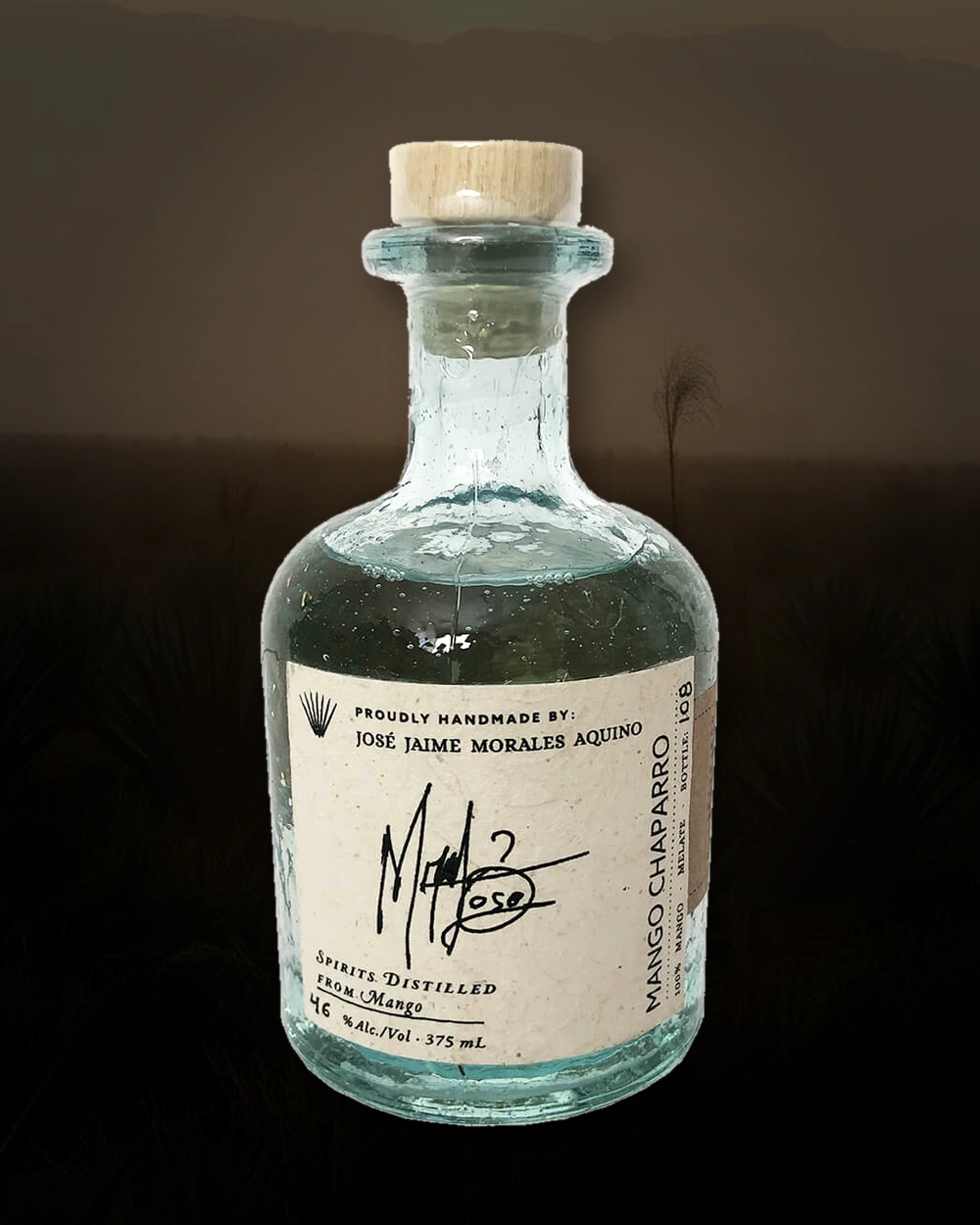 Maguey Melate Mango Chaparro bottle