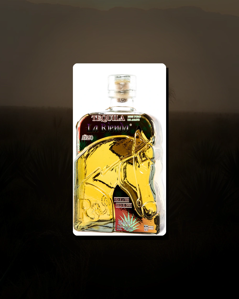 La Rienda Añejo  bottle