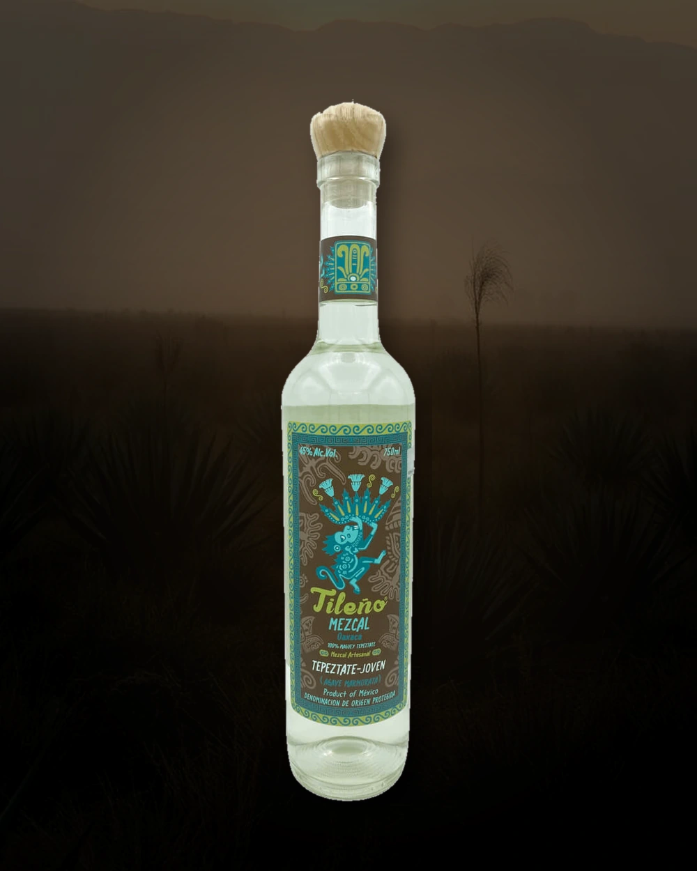 Tileño Tepextate bottle