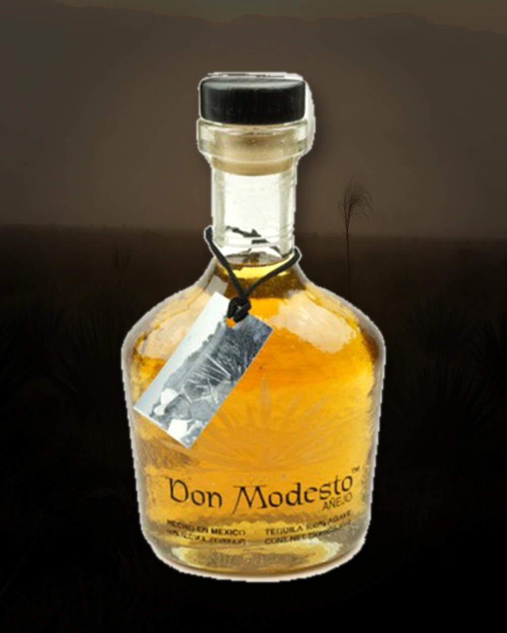 Don Modesto Tequila Añejo bottle