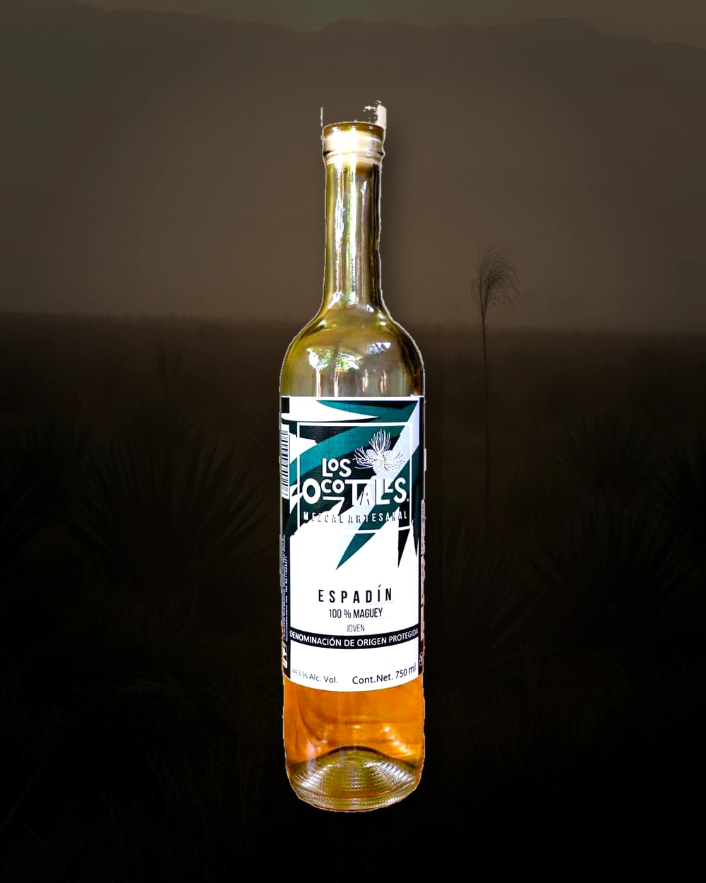 Los Ocotales Espadin bottle
