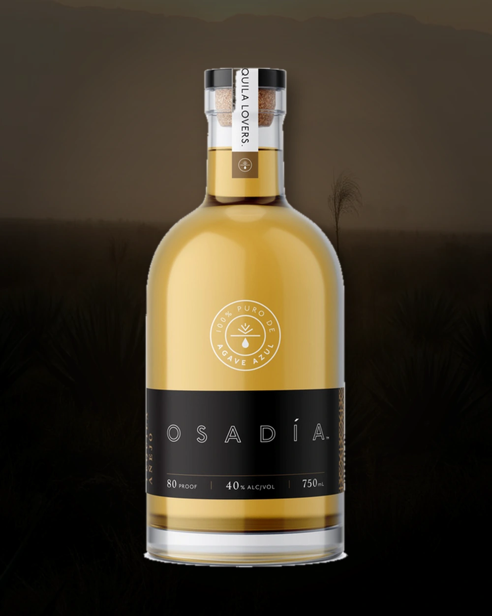 Osadía Tequila Añejo bottle