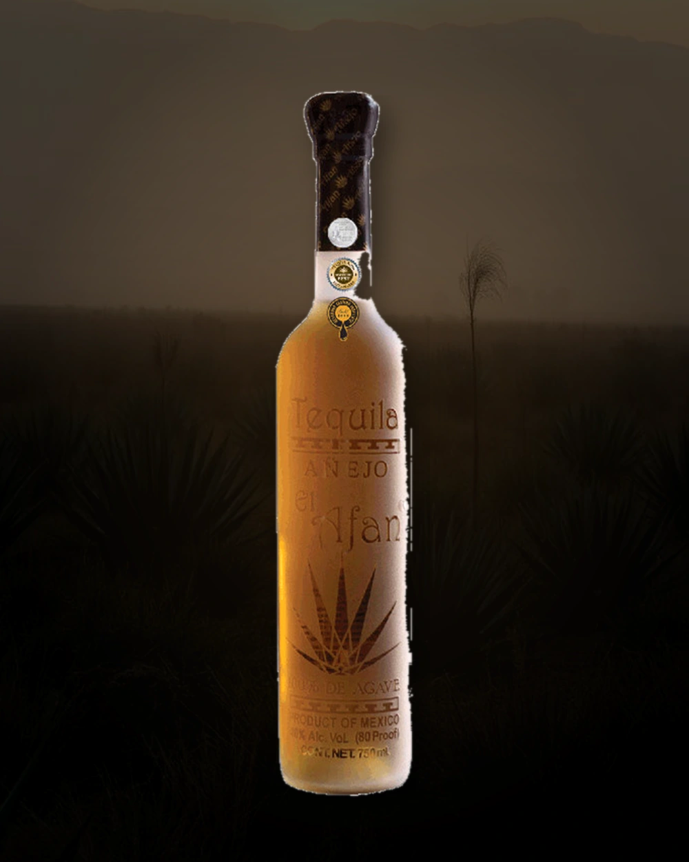 El Afan Tequila Añejo bottle