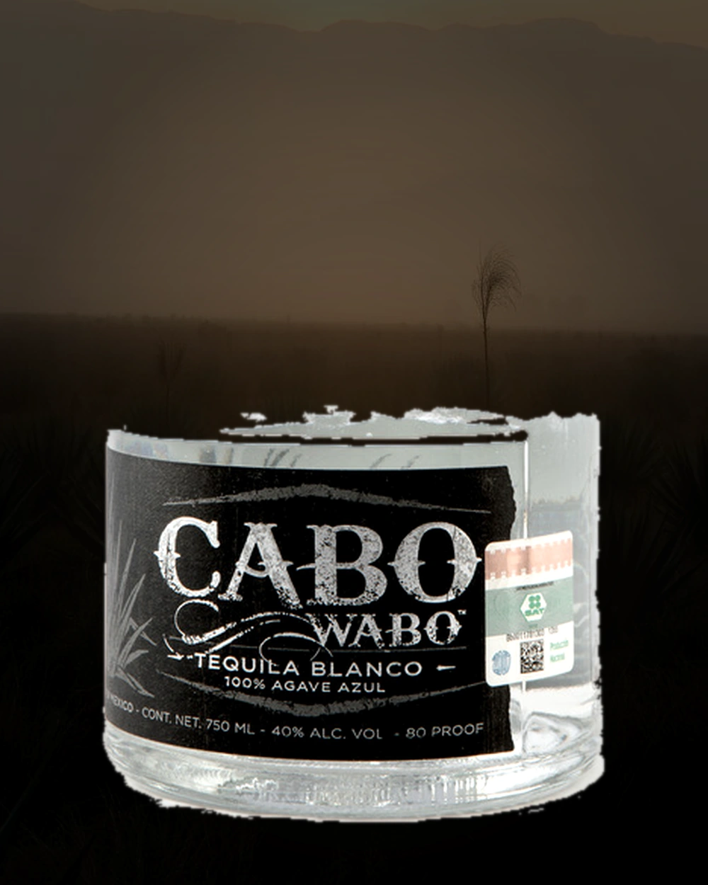 Cabo Wabo Blanco bottle