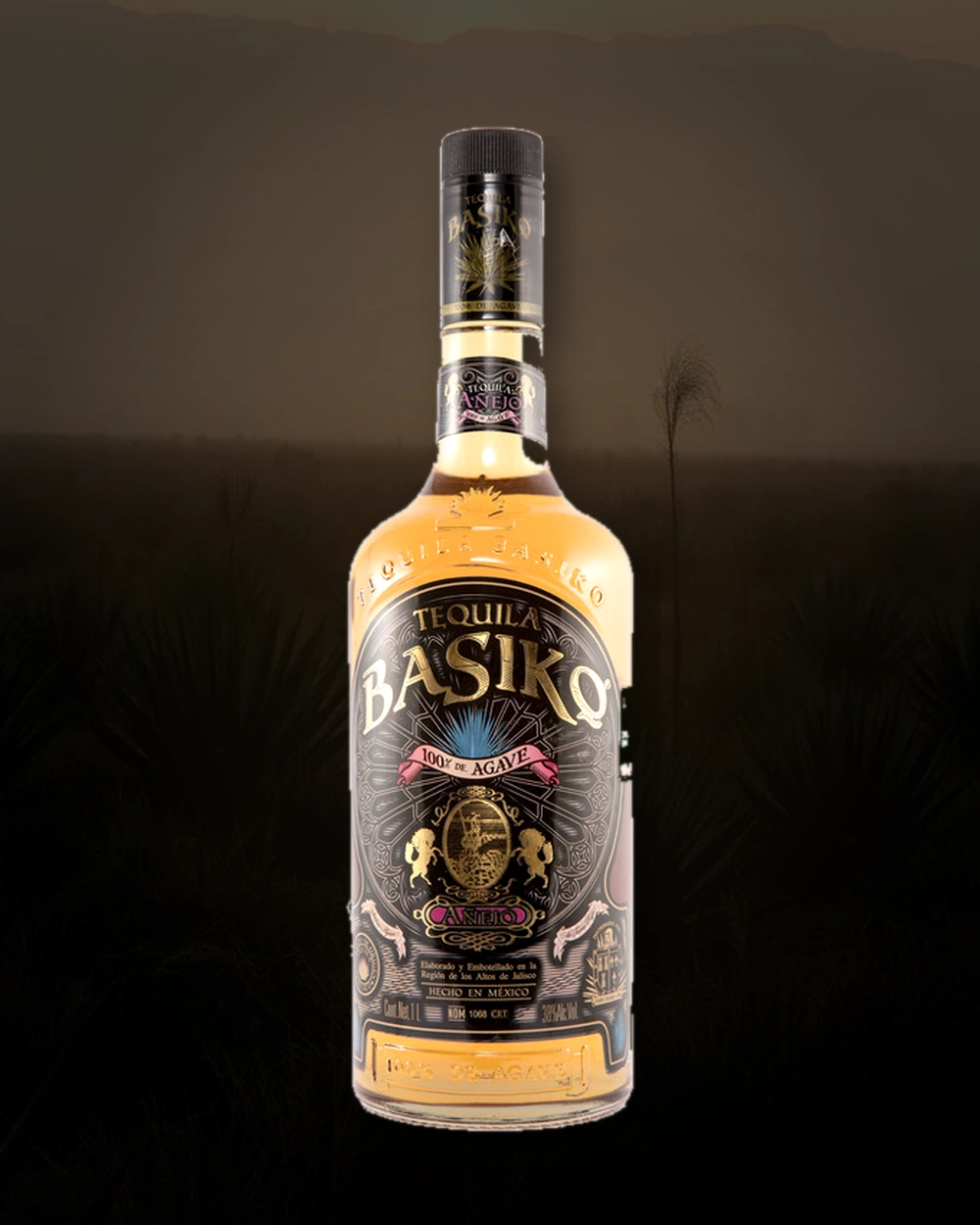 Basiko Añejo bottle