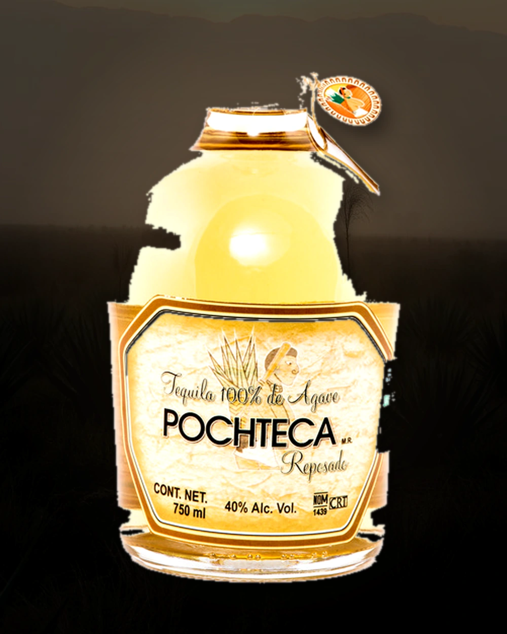 Pochteca Reposado bottle