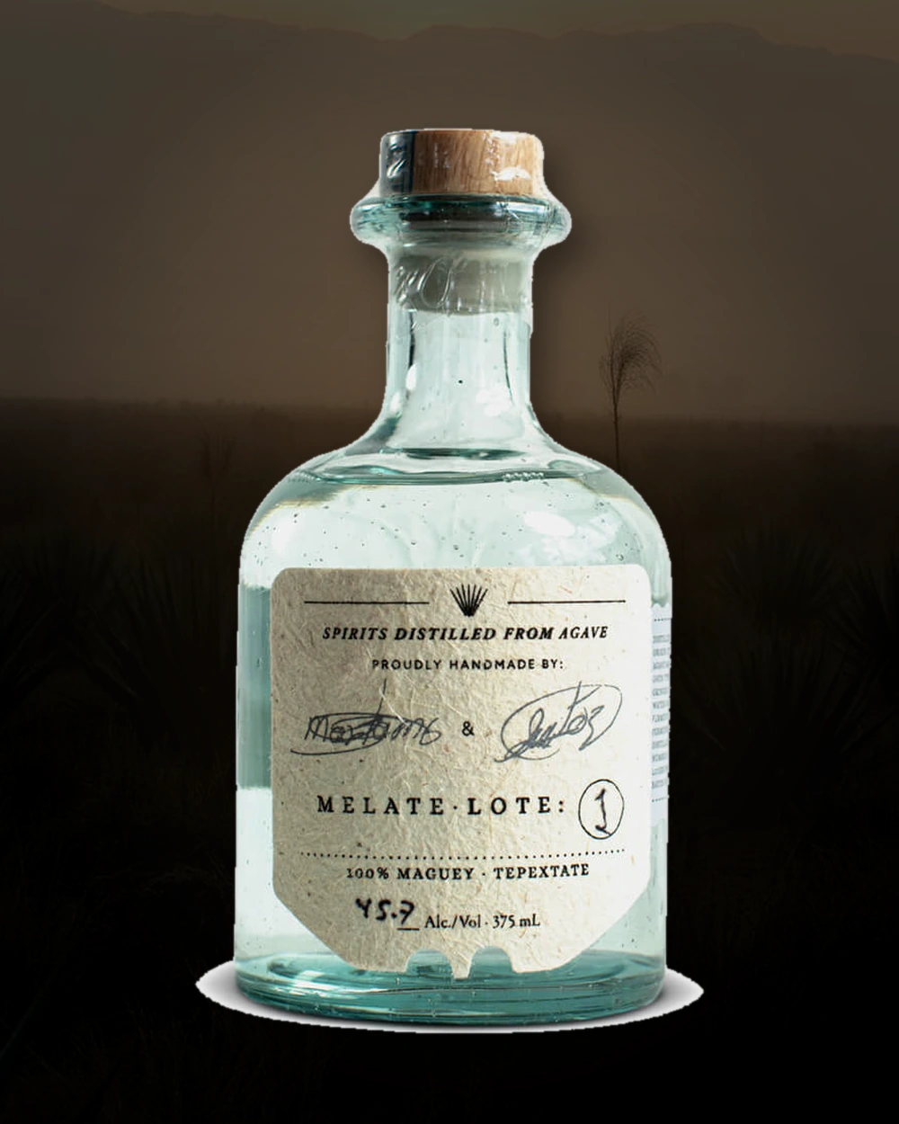 Maguey Melate Tepextate – Marta and Isaac García bottle
