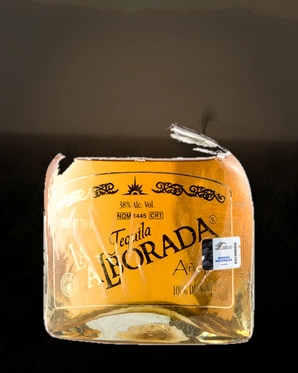 La Alborada Añejo bottle