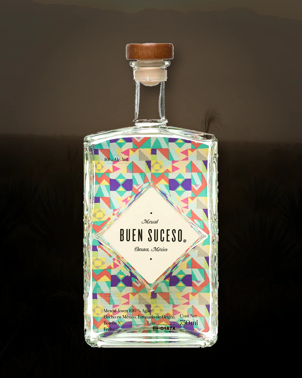 Buen Suceso Mezcal bottle