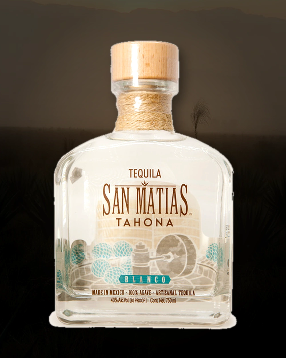 San Matias Tahona Blanco bottle