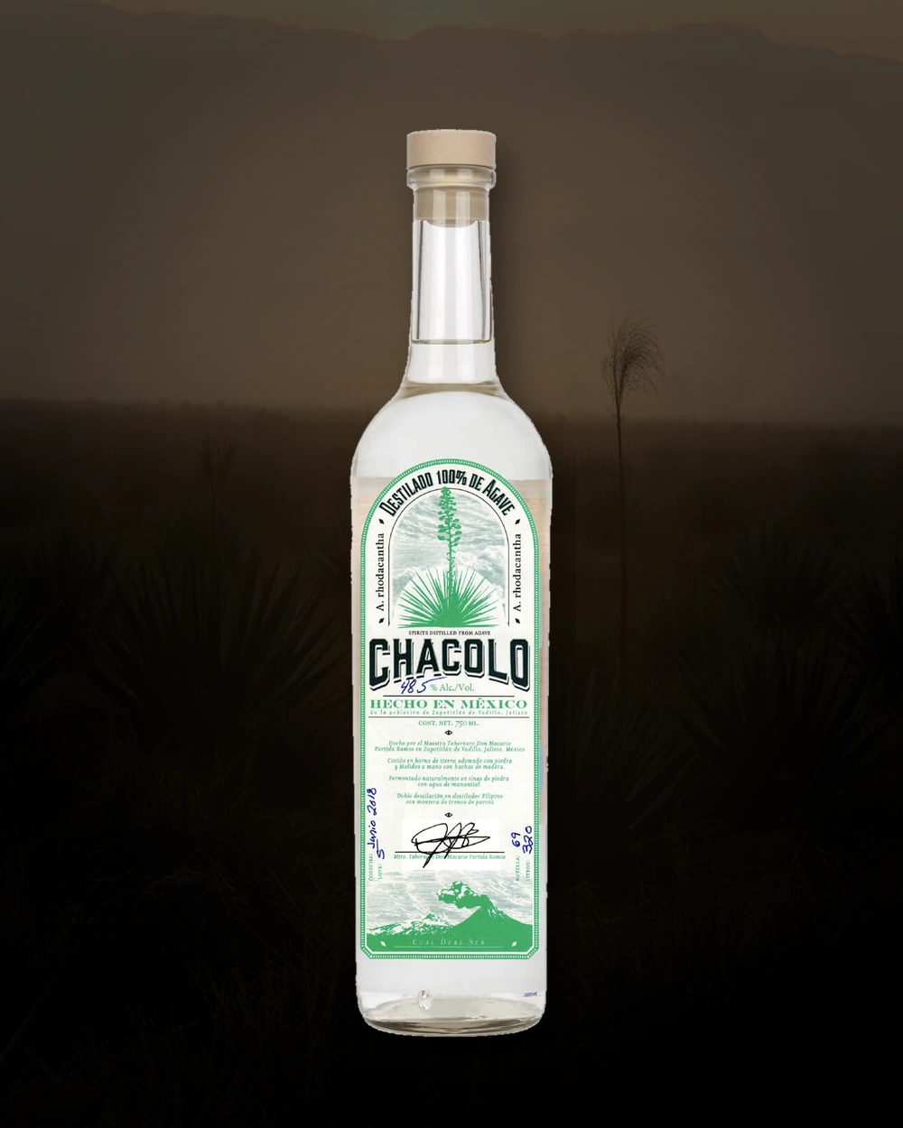 Chacolo Ixtero Amarillo bottle