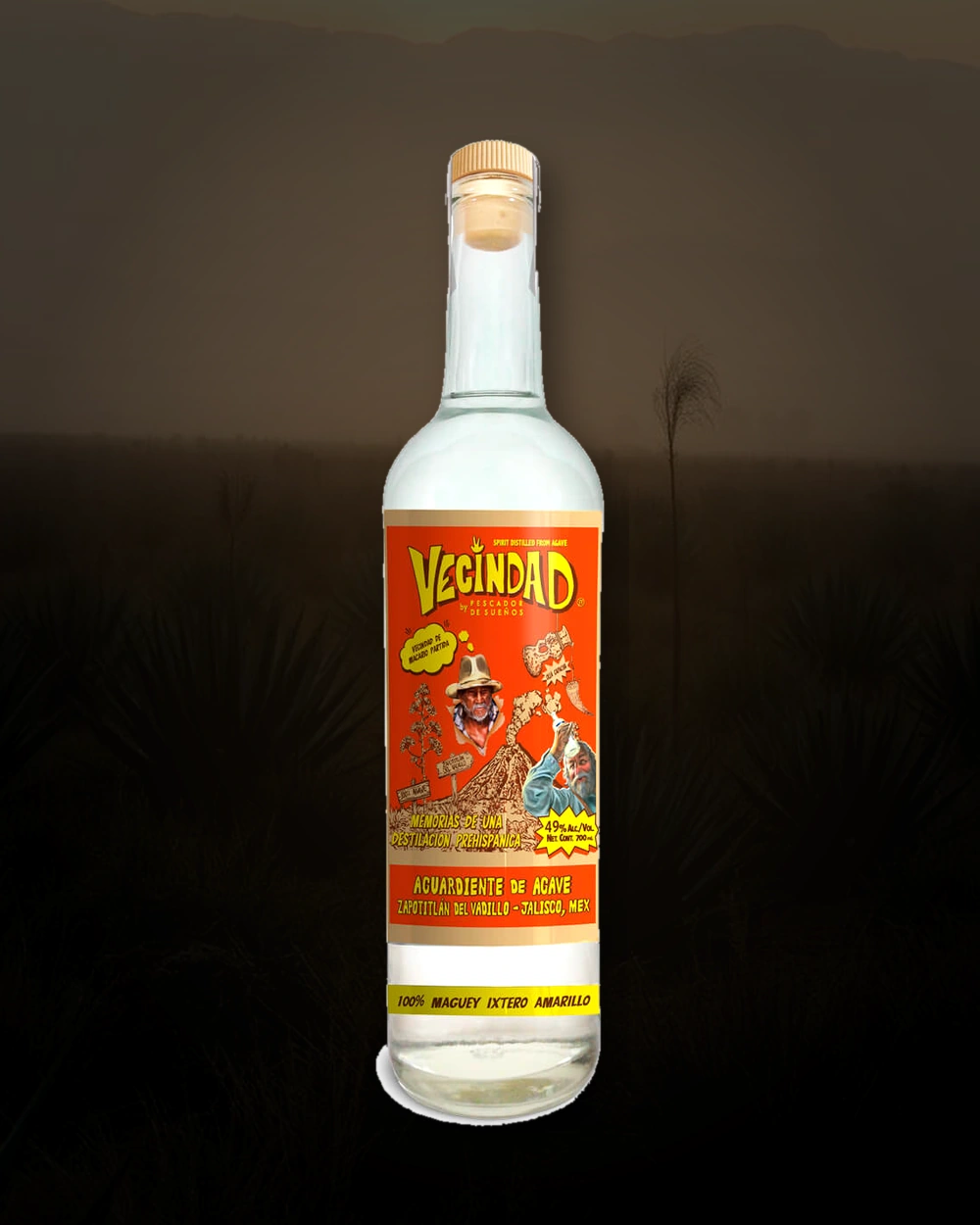 Vecindad Ixtero Amarillo – Macario Partida bottle