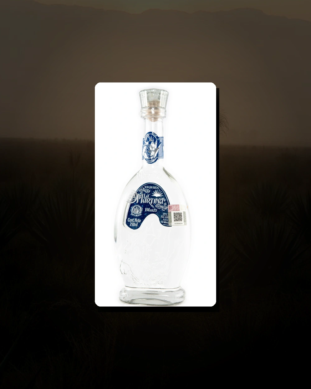 La Martina Tequila Blanco bottle