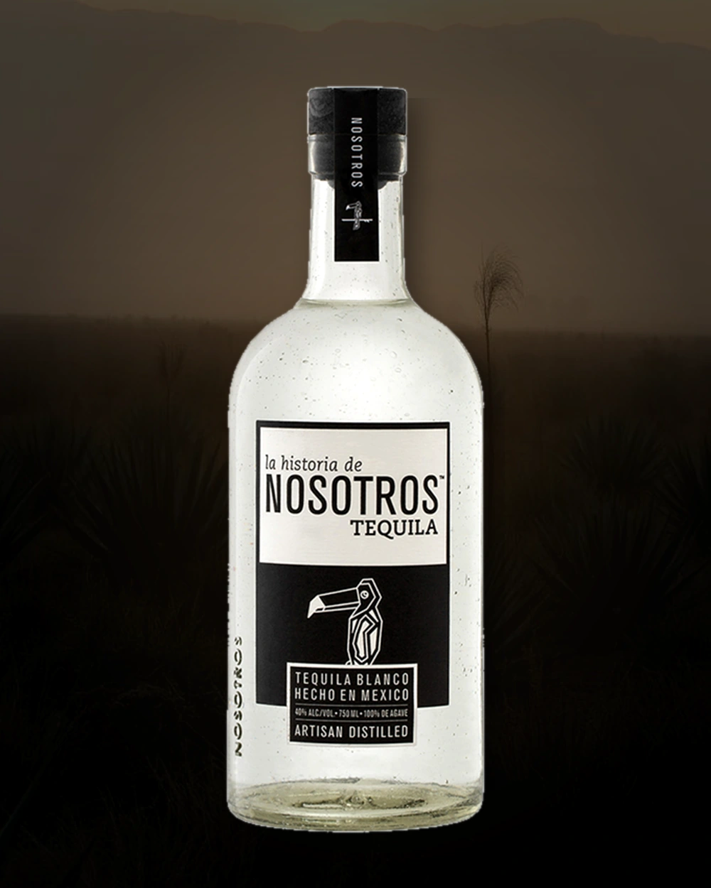Nosotros Tequila Blanco bottle