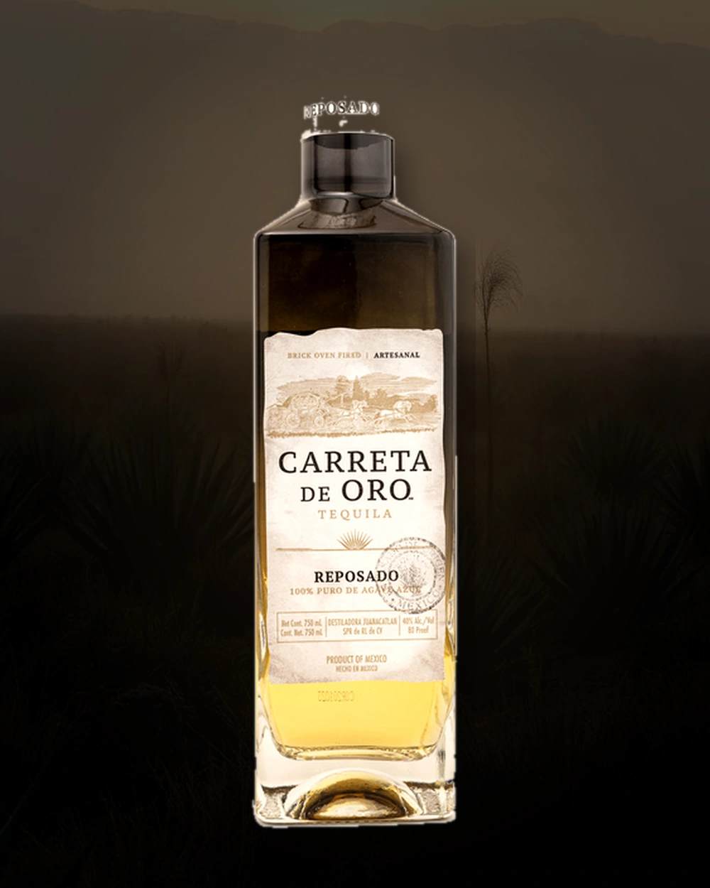 Carreta de Oro Reposado bottle