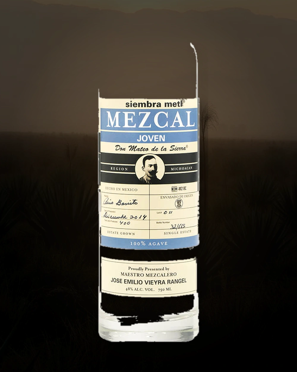 Siembra Metl Don Mateo Cenizo bottle