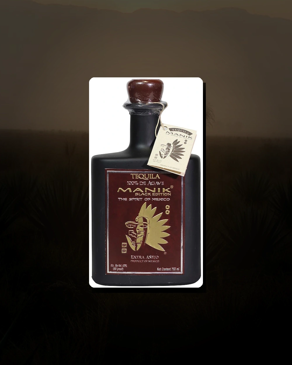 Manik Black Edition Extra Añejo bottle