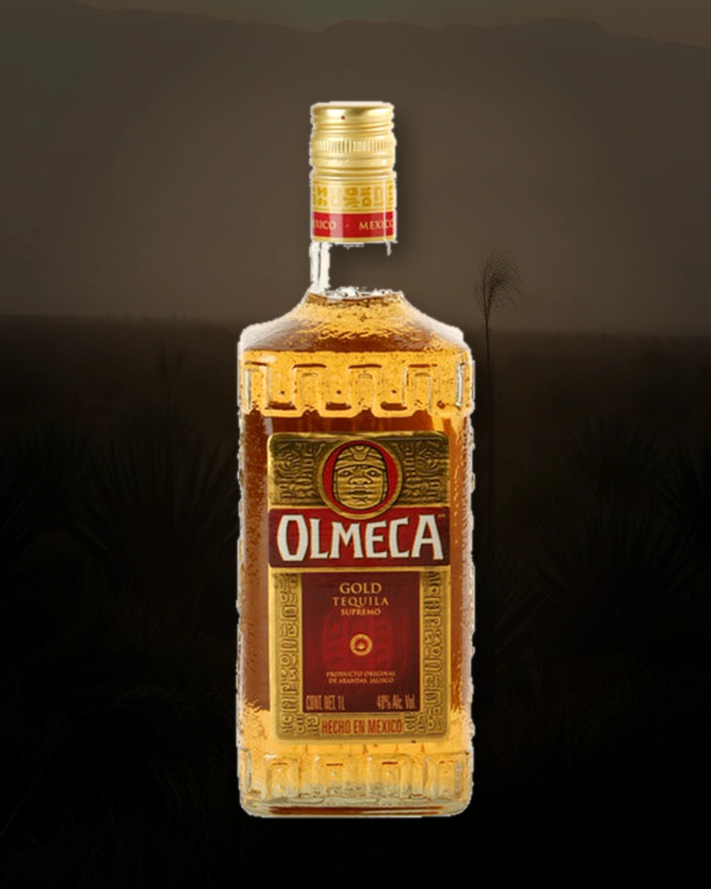 Olmeca Gold bottle