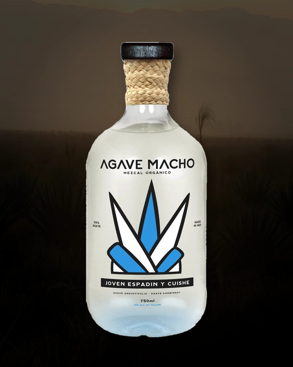 Agave Macho Espadin-Cuishe Joven bottle