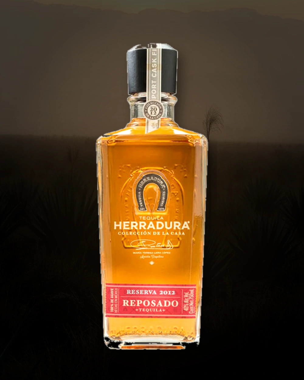 Herradura Colección de la Casa Reserva 2012 Reposado – Port Cask Finish bottle