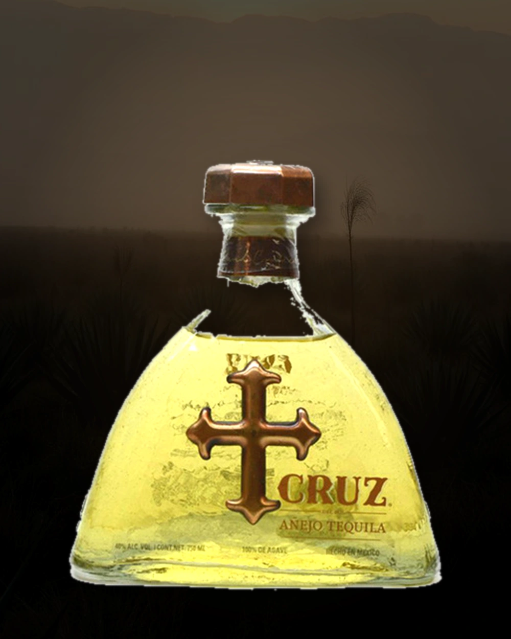Cruz Tequila Añejo bottle
