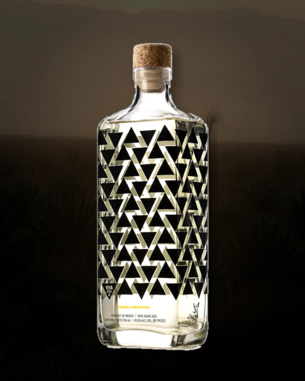 Viva XXXII Tequila Reposado bottle