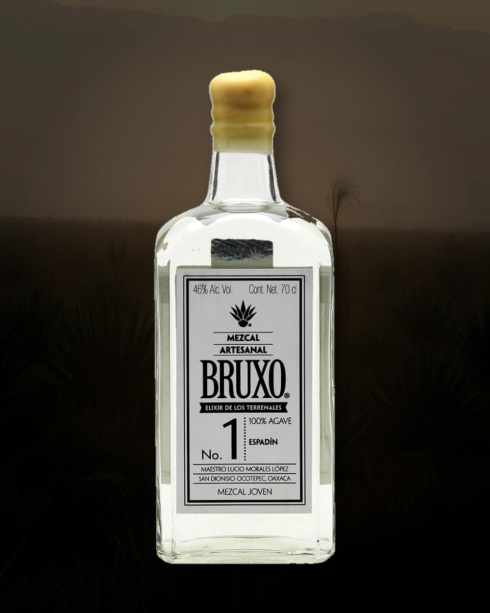 Bruxo No. 1 Espadin bottle