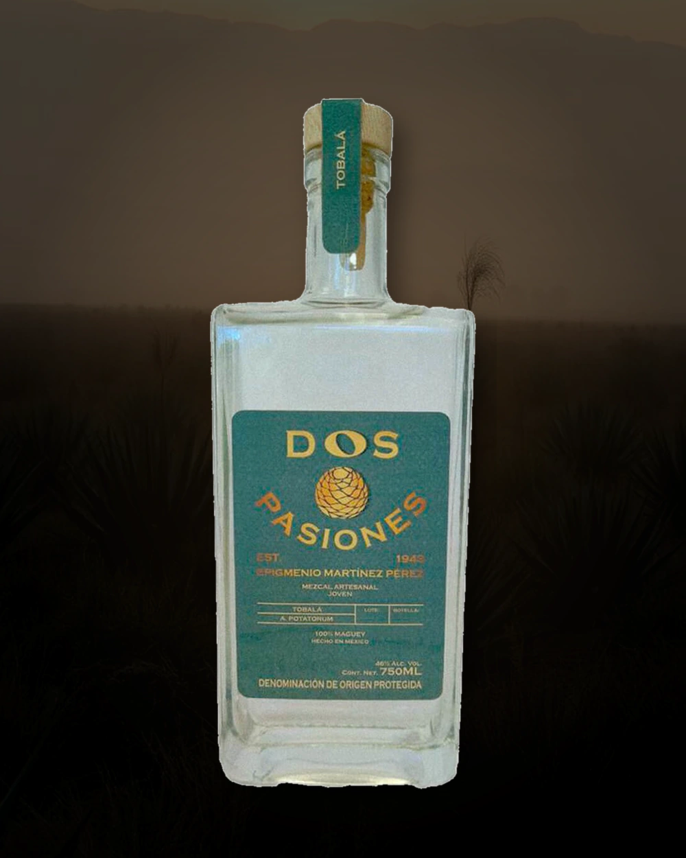 Dos Pasiones Tobala bottle
