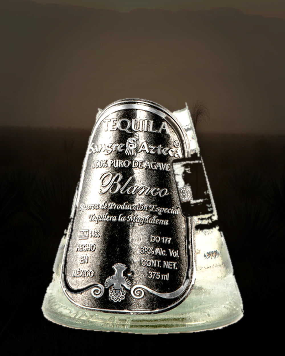 Sangre Azteca Blanco bottle