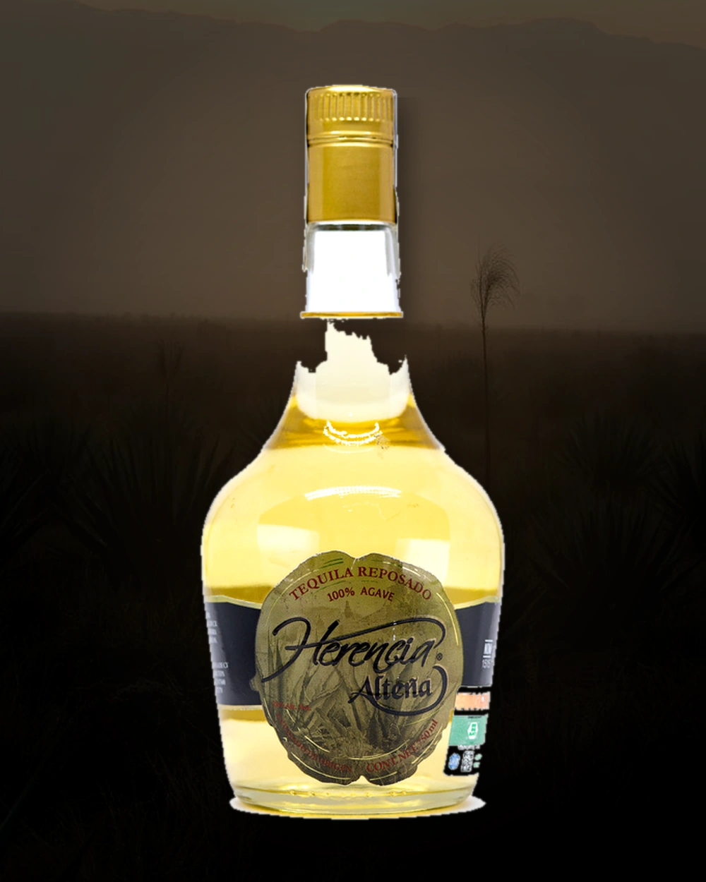 Herencia Alteña Reposado bottle